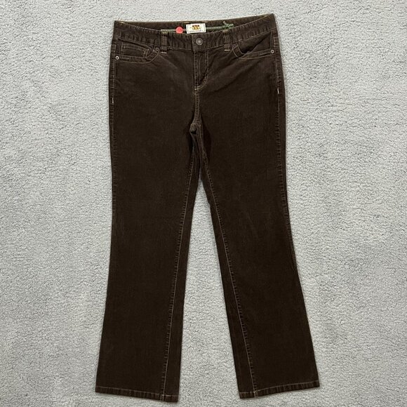 VTG Route 66 Original Clothing Co Corduroy Pants Bootcut High Rise Women SZ 10 - Picture 1 of 12